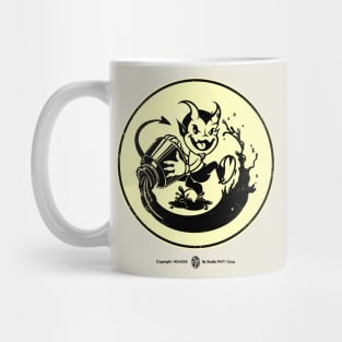 Retro Vintage Out of the Inkwell Devil Mug